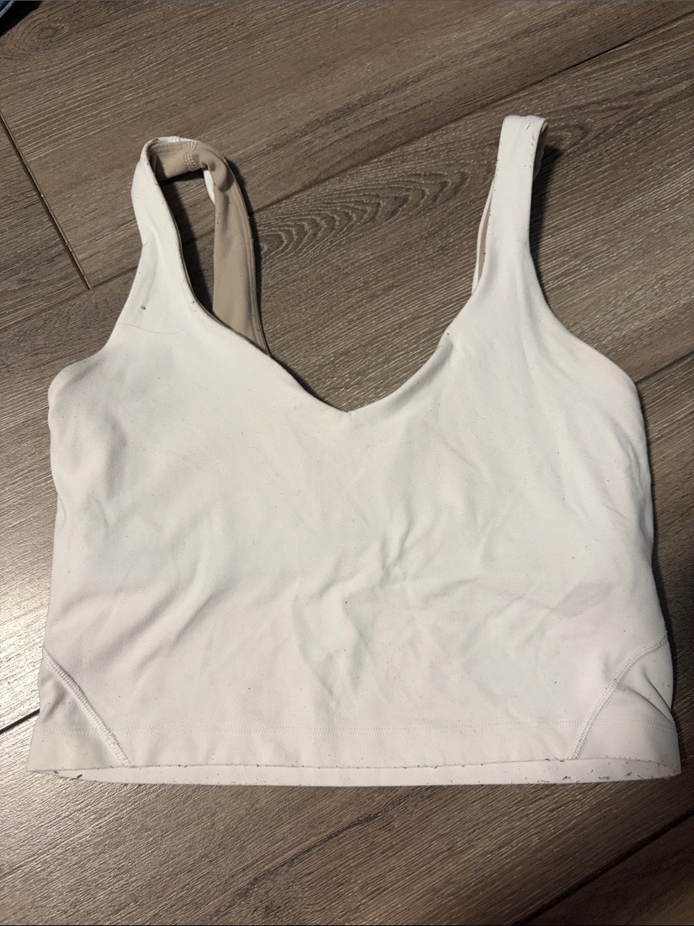 lululemon athletica White Align V-Neck Tank